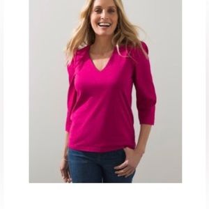 Chico’s NWT pink top